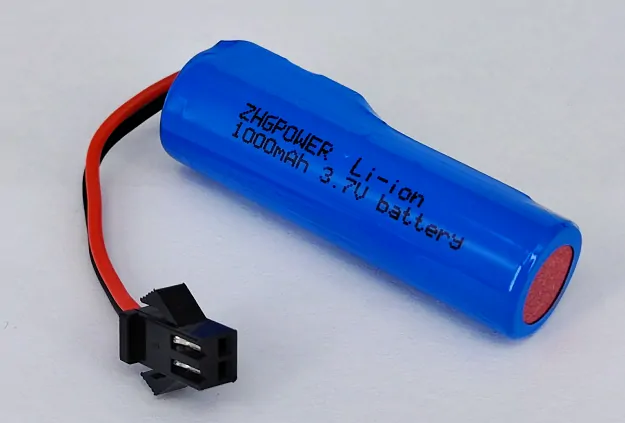 Li-ion 18650 3,7V 2000mAh - SM konektor
