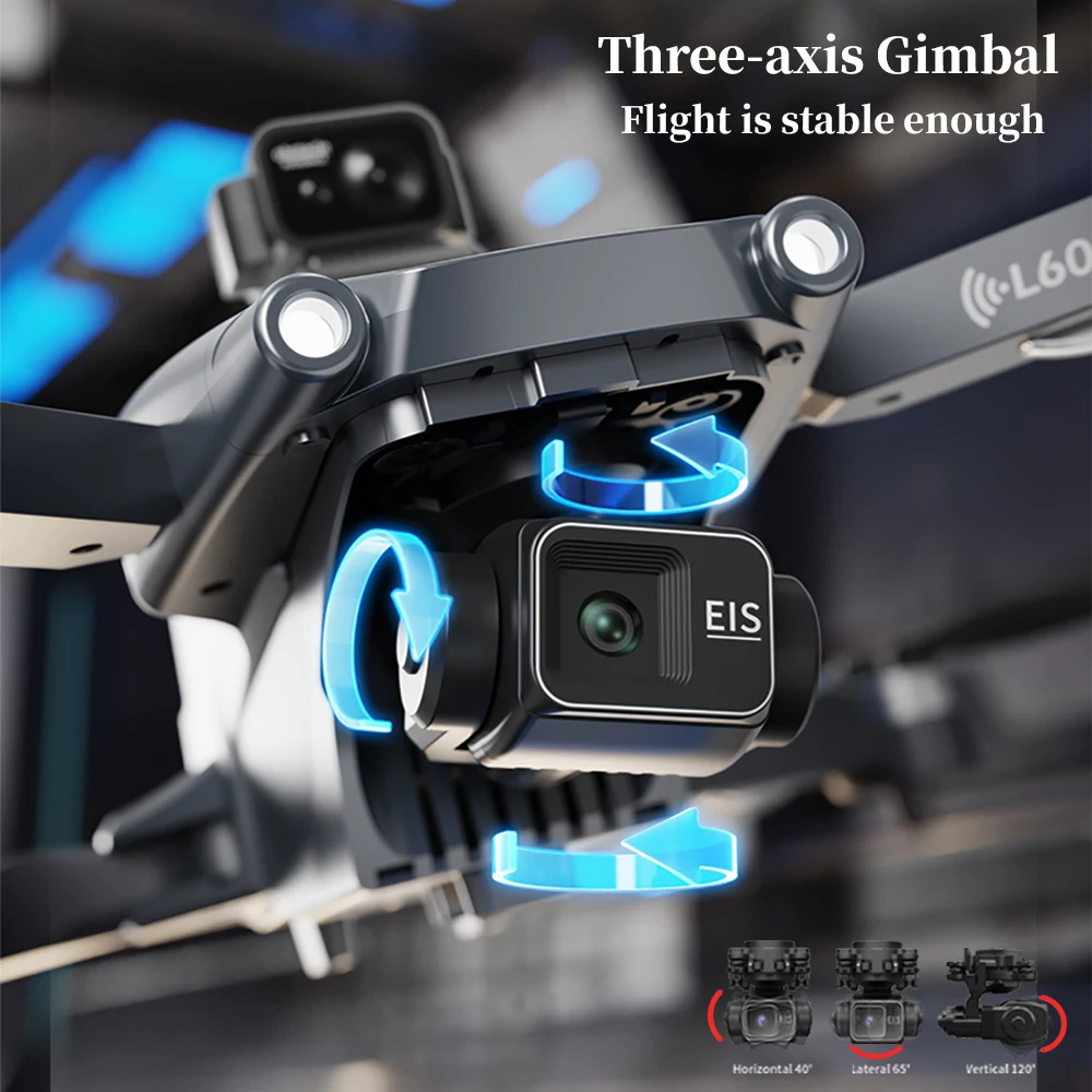 Dron L600 Pro Max - 3 baterie v balení