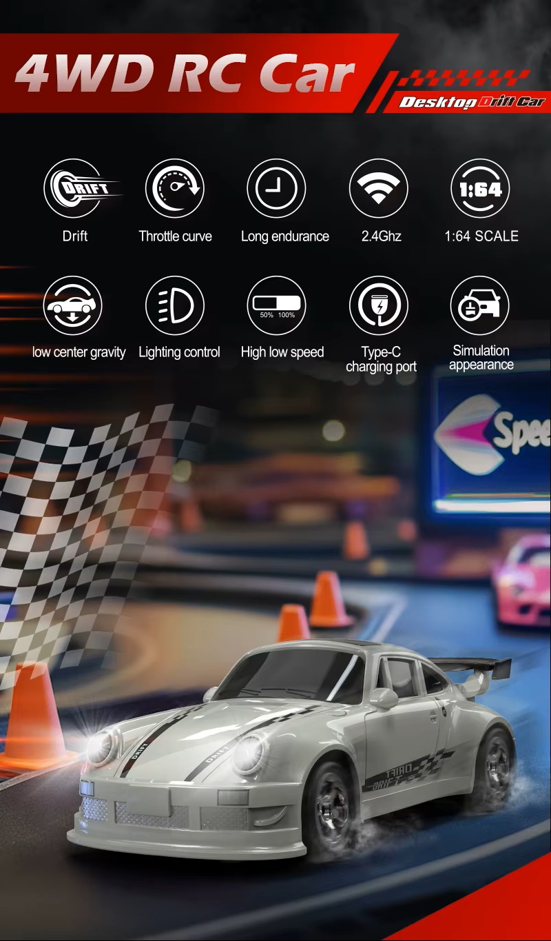 Driftovací autíčko 1:64