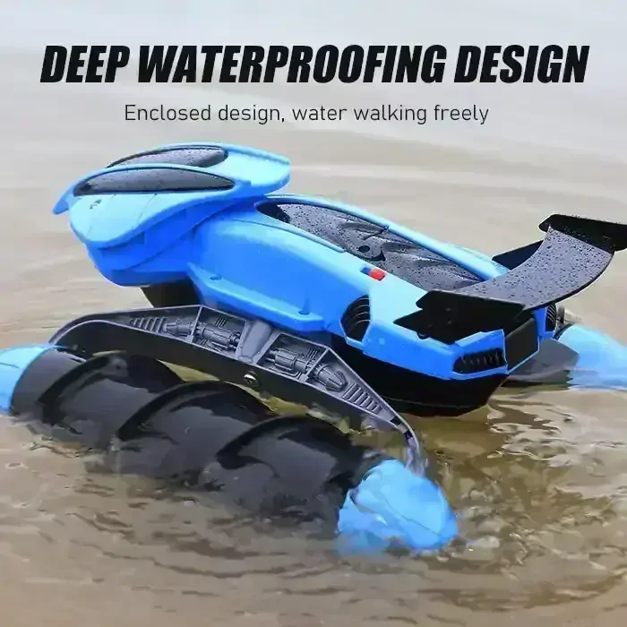 Šnekový obojživelník Amphibious Stunt car