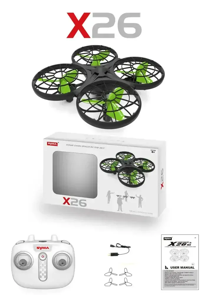 Syma X26 s čidly proti nárazu