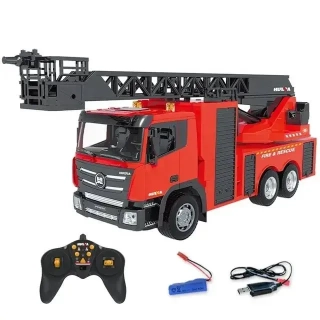 Hasiči 1:18 s dálkově ovládaným vodním dělem